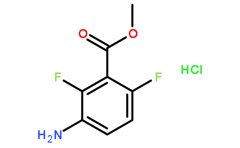 3-氨基-2,6-二氟苯乙酸甲酯盐酸盐