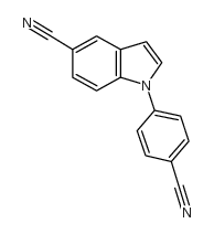 1-(4-氰基苯基)-1H-吲哚-5-甲腈
