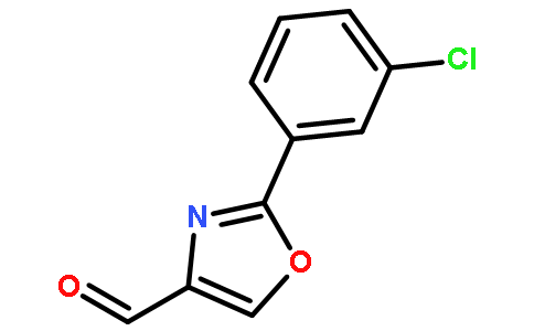 2-(3-氯苯基)-噁唑-4-甲醛