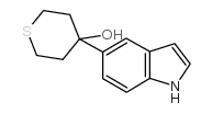 4-(1H-吲哚-5-基)-四氢-硫代吡喃-4-醇