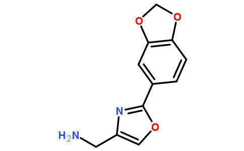 2-苯并[1,3]二氧代-5-噁唑-4-甲胺