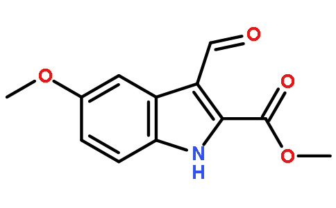 3-甲酰基-5-甲氧基-1H-吲哚-2-羧酸甲酯