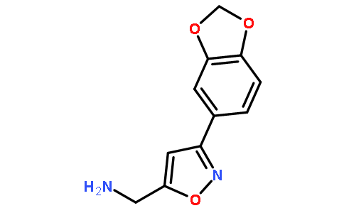 5-异噻唑甲胺,3-(1,3-苯并二噁唑-5-基)-