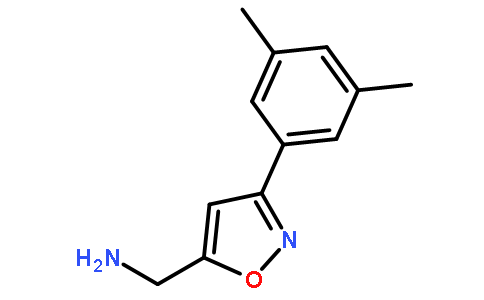 C-[3-(3,5-二甲基-苯基)-异噁唑-5-基]-甲胺