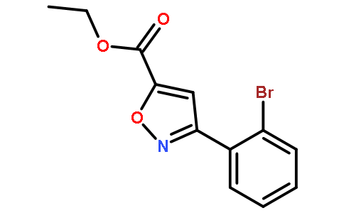 3-(2-溴苯基)-异噁唑-5-羧酸乙酯