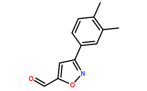 3-(3,4-二甲基苯基)-异噁唑-5-甲醛