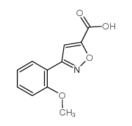 3-(2-甲氧基-苯基)-异噁唑-5-羧酸