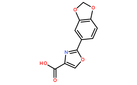 2-苯并[1,3]二氧代-5-噁唑-4-羧酸