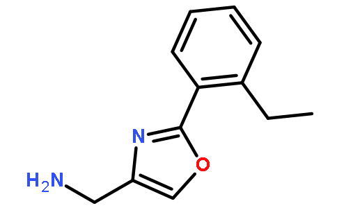 2-(2-乙基苯基)-噁唑-4-甲胺
