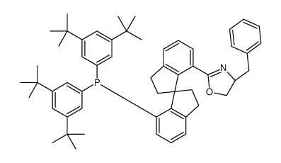 [(3S)-4'-[(4S)-4-benzyl-4,5-dihydro-1,3-oxazol-2-yl]-3,3'-spirobi[1,2-dihydroindene]-4-yl]-bis(3,5-ditert-butylphenyl)phosphane