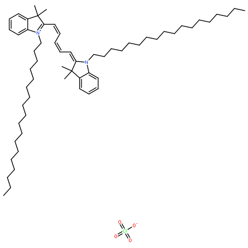 1,1’-双十八烷基-3,3,3’,3’-四甲基吲哚二碳菁高氯酸盐