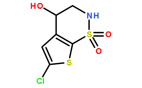 6-氯-4-羟基-3,4-二氢-2H-噻吩并[3,2-e][1,2]噻嗪1,1-二氧化物