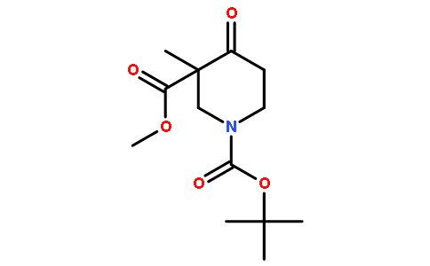 1-叔丁基-3-甲基-4-氧代哌啶-1,3-二羧酸-3-甲酯