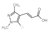 3-(5-Chloro-1,3-dimethyl-1H-pyrazol-4-yl)acrylic acid