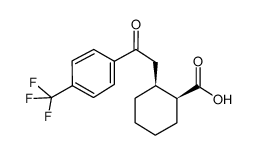 (1R,2R)-2-[2-oxo-2-[4-(trifluoromethyl)phenyl]ethyl]cyclohexane-1-carboxylic acid