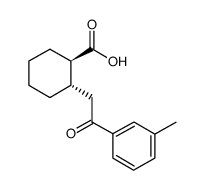 TRANS-2-[2-(3-METHYLPHENYL)-2-OXOETHYL]CYCLOHEXANE-1-CARBOXYLIC ACID