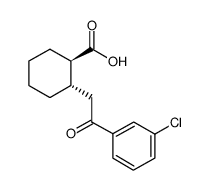 TRANS-2-[2-(3-CHLOROPHENYL)-2-OXOETHYL]CYCLOHEXANE-1-CARBOXYLIC ACID