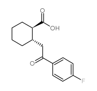 TRANS-2-[2-(4-FLUOROPHENYL)-2-OXOETHYL]CYCLOHEXANE-1-CARBOXYLIC ACID