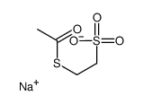 sodium,2-acetylsulfanylethanesulfonate