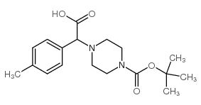 2-(4-BOC-哌嗪基)-2-(4-甲基苯基)乙酸