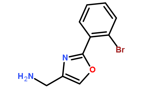 2-(2-溴苯基)-噁唑-4-甲胺