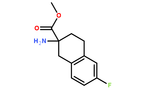 2-氨基-6-氟-1,2,3,4-四氢萘-2-羧酸甲酯