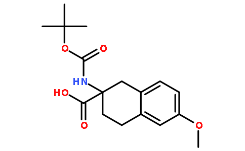 2-Boc-氨基-6-甲氧基-1,2,3,4-四氢萘-2-羧酸