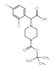 2-(4-Boc-哌嗪)-2-(2,4-二氯苯基)乙酸