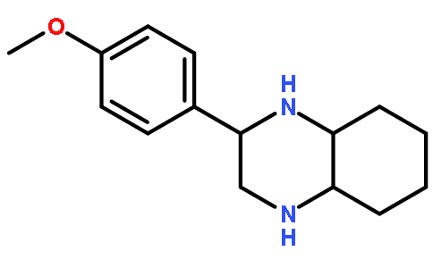 2-(4-甲氧基-苯基)-十氢-喹噁啉