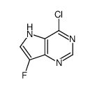 4-chloro-7-fluoro-5H-pyrrolo[3,2-d]pyrimidine