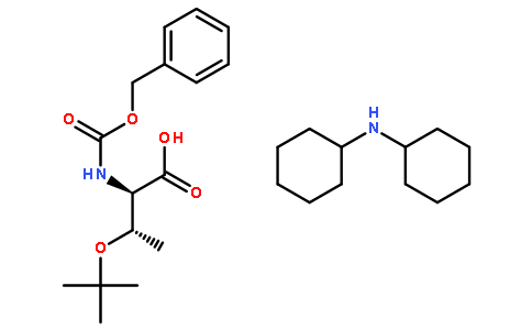 N-[苄氧羰基]-O-苄基-D-苏氨酸二环己基铵盐