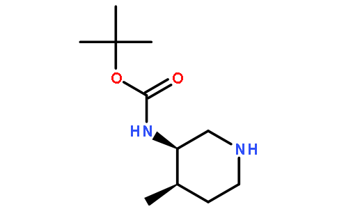 氨甲酸,[(3R,4R)-4-甲基-3-哌啶基]-,1,1-二甲基乙基酯 (9CI)
