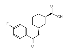CIS-3-[2-(4-FLUOROPHENYL)-2-OXOETHYL]CYCLOHEXANE-1-CARBOXYLIC ACID