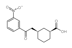 CIS-3-[2-OXO-2-(3-NITROPHENYL)ETHYL]CYCLOHEXANE-1-CARBOXYLIC ACID