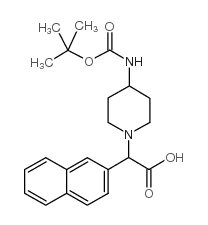 (4-Boc-氨基-1-哌啶)-萘-2-乙酸