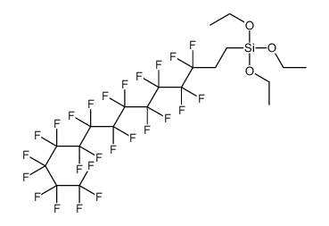 triethoxy(3,3,4,4,5,5,6,6,7,7,8,8,9,9,10,10,11,11,12,12,13,13,14,14,14-pentacosafluorotetradecyl)silane
