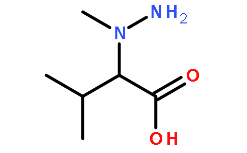 3-甲基-2-(1-甲基肼基)-丁酸