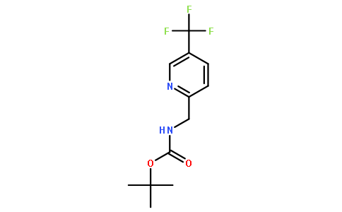 tert-butyl N-[[5-(trifluoromethyl)pyridin-2-yl]methyl]carbamate