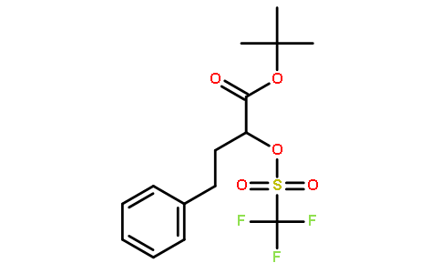 (R)-α-[[(Trifluoromethyl)sulfonyl]oxy]-benzenebutanoic Acid tert-Butyl Ester