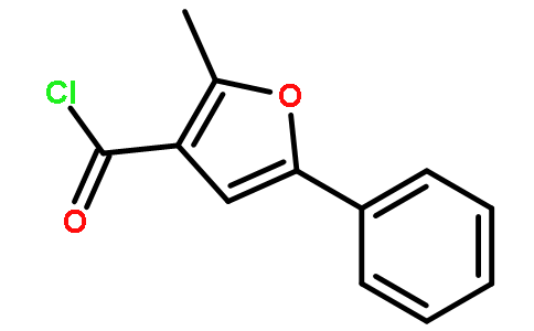 2-甲基-5-苯基呋喃-3-羰酰氯