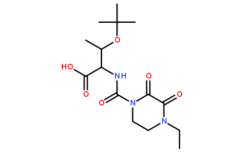 D-α-（4-乙基-2，3-二氧哌嗪甲酰胺基）-β-（S）羟基丁酸