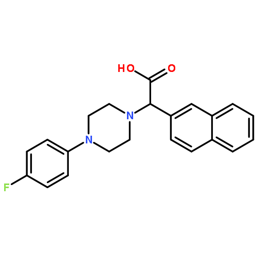 [4-(4-氟苯基)哌嗪-1-基]萘-2-乙酸