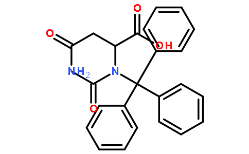N-羧基-N'-三苯甲基-天冬氨酸