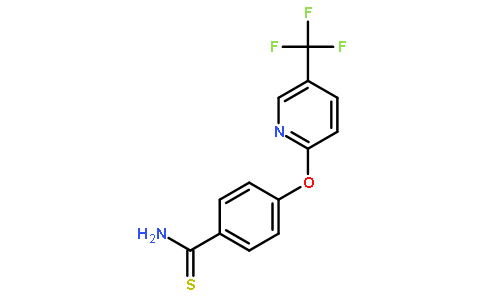 4-[5-(三氟甲基)-2-吡啶基氧]硫代苯甲酰胺