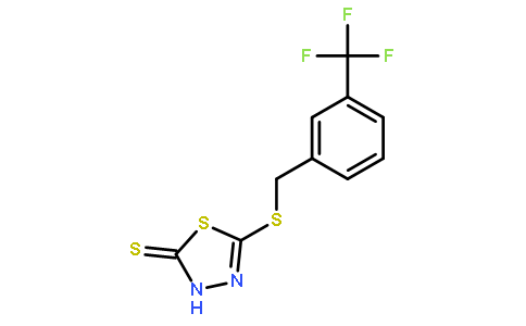 5-[3-(三氟甲基)苄硫基]-1,3,4-噻二唑-2-硫醇