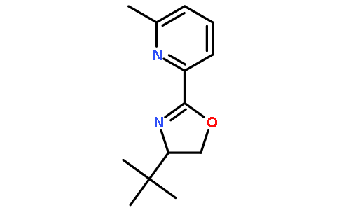 2-[(4S)-4-(1,1-二甲基乙基)-4,5-二氫-2-噁唑啉基]-6-甲基吡啶