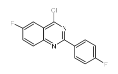 4-氯-6-氟-2-(4-氟苯基)-喹唑啉