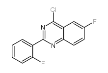 4-氯-6-氟-2-(2-氟苯基)-喹唑啉