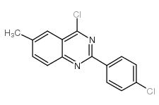4-氯-2-(4-氯苯基)-6-甲基喹唑啉