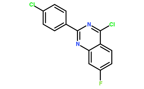 4-氯-2-(4-氯苯基)-7-氟喹唑啉